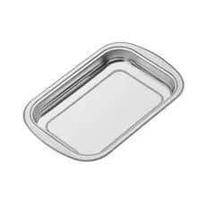 Assadeira Tramontina Cosmos Retangular 30cm Inox 1,5l