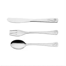 Talheres Tramontina Baby Friends Inox 3 Pçs Criança Prateado Adicionar aos favoritos