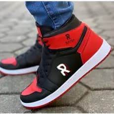 Tênis Infantil & Adulto Jordania Lucks Casual Masculino Botinha Menino Menina