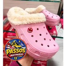 Babuche de Pelinho Pantufa Frio Feminino Tendência 33 ao 40 Antiderrapante Macia Novidade!!