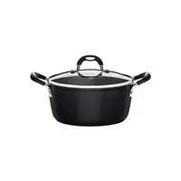Caçarola Tramontina Mônaco Induction Antiaderente com Tampa de Vidro 20 cm 2,6 L
