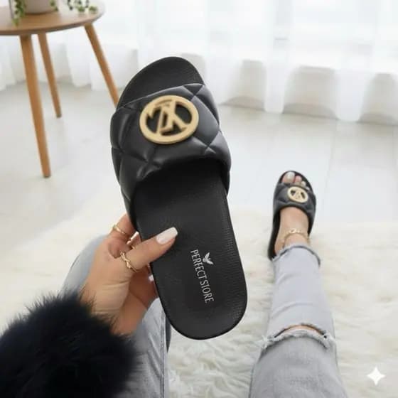 Chinelo Slide Feminino Premium Conforto Leve Estilo Luxo