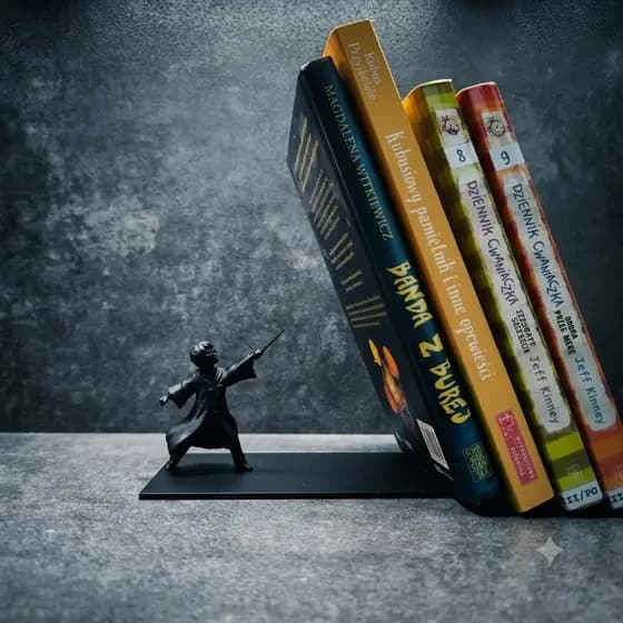 Suporte Organizador Aparador Porta  Livros Harry Potter Suporte Invisível Mágico decorativo