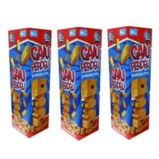 Jogo Caiu Perdeu Torre Maluca De Equilíbrio Divertida  Coordenação pais  e filhos.