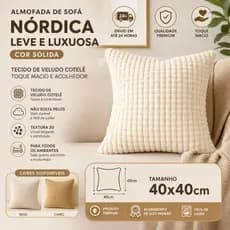 Almofada Puff Moderna Pronta Entrega Capa Texturizada Macia Para Sofá Sala Quarto Decoração Casa Estilo Minimalista