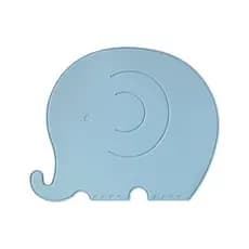 Coaster de Silicone criativo elefante concha forma almofada de isolamento placa de cozinha almofada tigela pote almofada