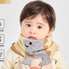 Babador infantil outono inverno bebê menino à prova de frio cachecol bebê à prova de vento quente protetor de pescoço me