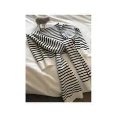 Listrado de malha pequeno xale feminino exterior combinando saia pequeno colete primavera outono inverno verão ar condic