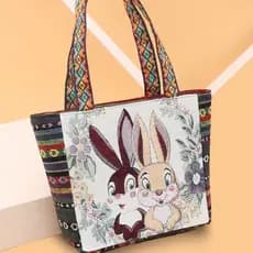 Bolsa de lona diamante recentemente atualizada bolsa de almoço Casual moda All-Match bolsa diária Commuter axilas saco