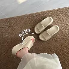 Correndo não cansado!Sapatos de praia à beira-mar combinando saia de sola grossa aumentando pé plano arco suporte exteri