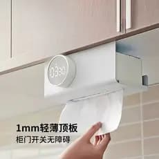 Toalheiro de cozinha pendurado tipo inferior pendurado caixa de papel rack de armazenamento ferro rosto toalheiro de cab