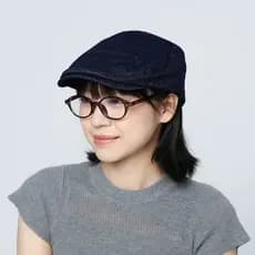 Chapéu de Cowboy americano retrô azul marinho feminino boné dianteiro boné pontiagudo novo estilo boina jornaleiro chapé