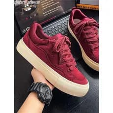Sapatos da moda 2025 novo estilo tênis de alta qualidade versão coreana All-Match esportes Angola nicho vermelho estilo