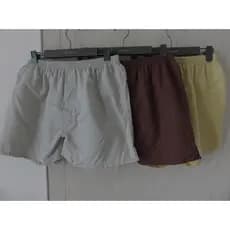 Cuecas boxer masculinas de algodão puro de comércio exterior, cuecas boxer respiráveis e confortáveis, antirreflexo