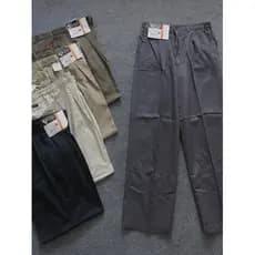 Calças casuais finas masculinas de comércio exterior primavera outono verão solto em linha reta calças de cintura alta n