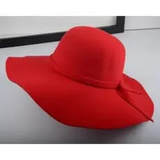 Coreano de lã protetor solar grande borda chapéu preto feminino chapéu de sol chapéu superior feminino verão chapéu de s