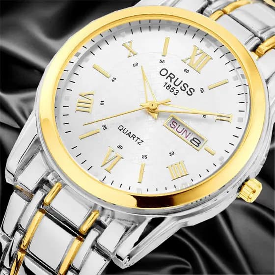 Novo relógio masculino exclusivo Cross-Border venda quente moda duplo calendário à prova dwaterproof água luminosa na mo