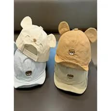 Chapéu de bebê estilo fino bebê recém-nascido boné de pico verão chapéu de sol pequeno mês idade menino chapéu de sol pr