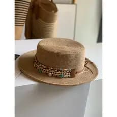 Chapéu feminino verão chapéu de palha moda cor tira rendas arco plana topo famoso estilo étnico chapéu superior chapéu d