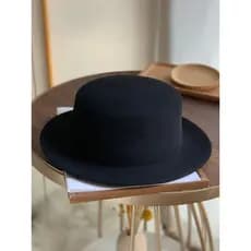 Francês Retro lã Jazz chapéu masculino feminino outono inverno estilo britânico chapéu superior plano All-Match pequena