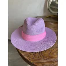 Elegante roxo de aba larga chapéu de palha verão feminino chapéu de sol feminino britânico protetor solar chapéu de sol