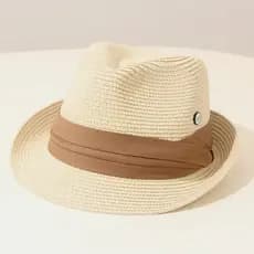 Chapéu de Jazz feminino verão britânico chapéu de palha feminino pequeno chapéu superior primavera verão elegante chapéu