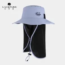 Lackpard chapéu de sol masculino chapéu de pesca verão balde chapéu ao ar livre montanhismo chapéu de sol proteção ultra