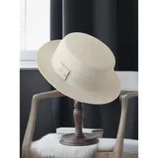 2025 novo estilo outono inverno francês Retro aveia plana chapéu feminino moda lã feltro chapéu de topo plano feminino