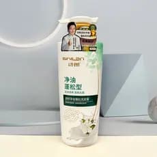 Shilang óleo de limpeza de sementes de chá gengibre shampoo anticaspa volumizador shampoo fofo macio brilhante shampoo n