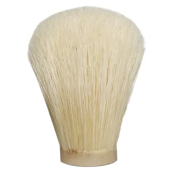 Dishi Escova de barbear com cerdas elásticas altas e macias, cabeça de escova para barba, nó de escova
