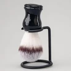 ZY Conjunto de escova de barbear masculina, escova de barba, Rack de armazenamento, Rayon macio, escova de barbear, esco
