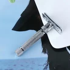 YAQI Chrome Razor Manual de segurança à moda antiga Navalha ajustável masculina