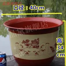 Calibre árvore de plantio Super varanda grande planta verde grande vaso de flores pátio grosso tamanho grande Extra gran