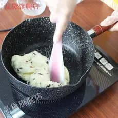 Antiaderente pan cozimento especial floco de neve crocante Nougat cozido açúcar pan Mung feijão bolo pan neve Wok domést
