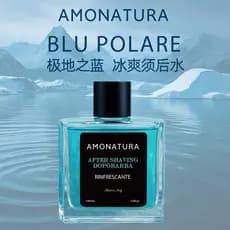 Itália importado amonatura amonatura gelado refrescante fresco pós-barba água homem pós-barba calmante hidratante cuidad