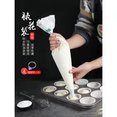 Estilo coreano engrossado pano decoração saco reutilizável tamanho grande creme bolo pasta biscoito cozimento doméstico