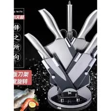 Conjunto completo de facas para uso doméstico, faca de osso para cortar cozinha, dormitório de aço inoxidável, faca de c