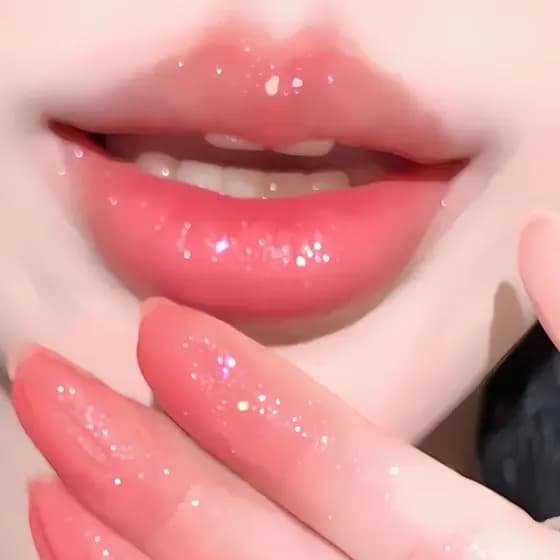 Tender Girl Color Air Lip Mud Cor Pêssego Coreano Girl Group Color Fine Flash Batom Nicho com Flash Fino Lip Glaze 2026