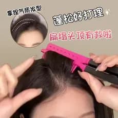 Fofo alta crânio artefato raiz de cabelo pente fofo em forma de v tala pente senhoras dedicado pente de cabelo reto esti