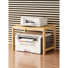 Prateleira de impressora, rack de aumento de mesa, copiadora pequena, rack de armazenamento acima da máquina de cópia, c