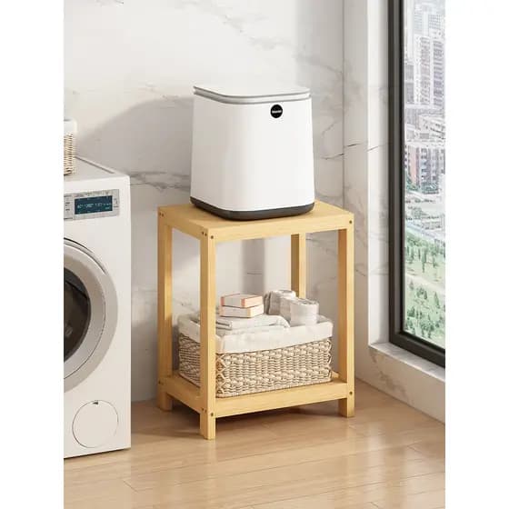 Prateleira para máquina de lavar, Rack de banheiro, varanda doméstica, armazenamento multicamadas, Base de colocação de 