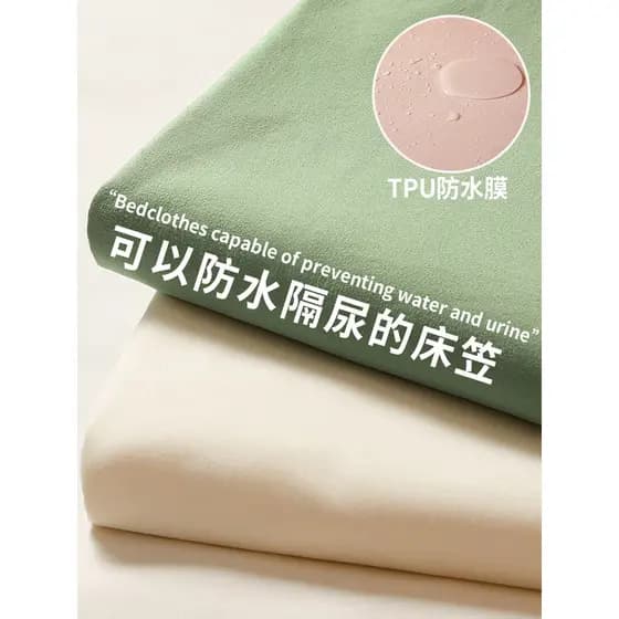 Lençol de cama à prova d'água, peça única, dormitório estudantil, lençol Simmons, colchão, capa protetora, conjunto de t