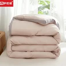 Colcha simples de cor lisa Colcha de inverno Quatro estações Universal Primavera Outono Colcha dupla Espessada Dormitóri