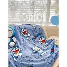 W inverno Doraemon cordeiro velo dos desenhos animados cobertor cobertor sofá cobertor cochilo cobertor de escritório to