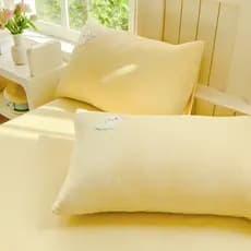 Inverno bonito leite veludo toalha bordado única fronha 48cm * 74cm mais veludo fronha único travesseiro núcleo forro ca