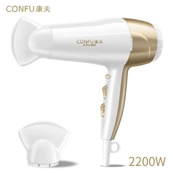 Conforto KF3114 secador de cabelo doméstico de alta potência não machuca salão de beleza secador de cabelo dormitório es
