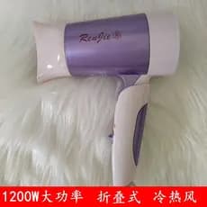 Renjie Secador de Cabelo 512 Dobrável Silencioso Portátil 1200W Doméstico Ar Quente e Frio Baixa Potência Hotel Hotel Ho