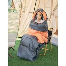Saco de dormir adulto acampamento ao ar livre adulto outono inverno à prova de frio saco de dormir engrossado colcha dup