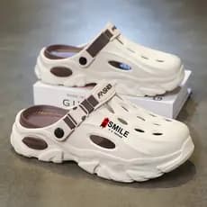 Sapatos de buraco de coco homens verão ao ar livre wear esportes chinelos de basquete masculino antiderrapante resistent