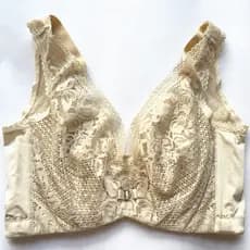 Marca de renda esponja-livre Ultra-fino copo anel de aço macio sutiã reunião ajustável peito-recebondo senhoras roupa in